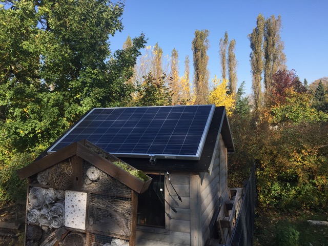 Titelbild: Solar-Gartenbewässerung
